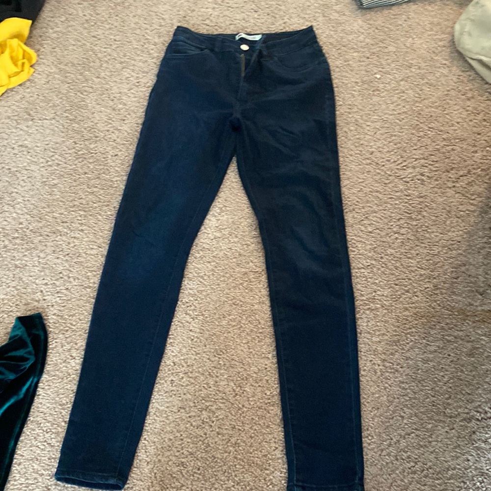 Ultra skinny Dark blue wash Levi Jeans